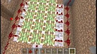 minecraft redstone tutorial: instant  pool