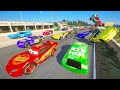 Race Pixar Cars McQueen Bobby Swift The King Chick Hicks Jackson Storm &amp; Friends - Deutschlandring