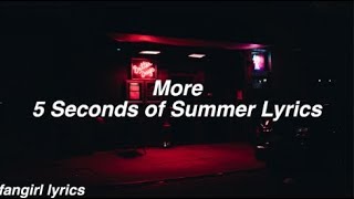 More || 5 Seconds of Summer Lyrics chords