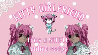 KITTY GIRLFRIEND tries a SIMPLE recipe