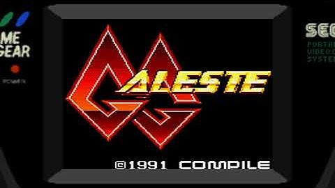 Intro-Demo - GG Aleste (Japan, Game Gear)