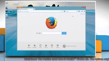 How to add keywords to Mozilla® Firefox to use search option within websites on Windows® 8.1 PC