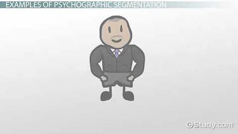Psychographic Segmentation in Marketing  Definition & Examples   Video & Lesson Transcript   Study c