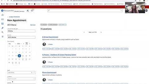 Advising Appointment Video