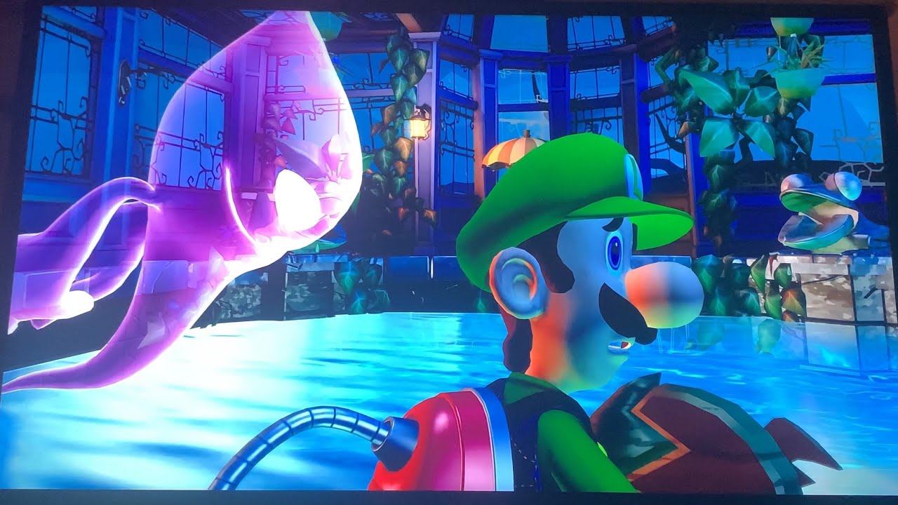 Luigi’s Mansion 2 HD Walkthrough Episode 9: B-4 Pool Party - YouTube