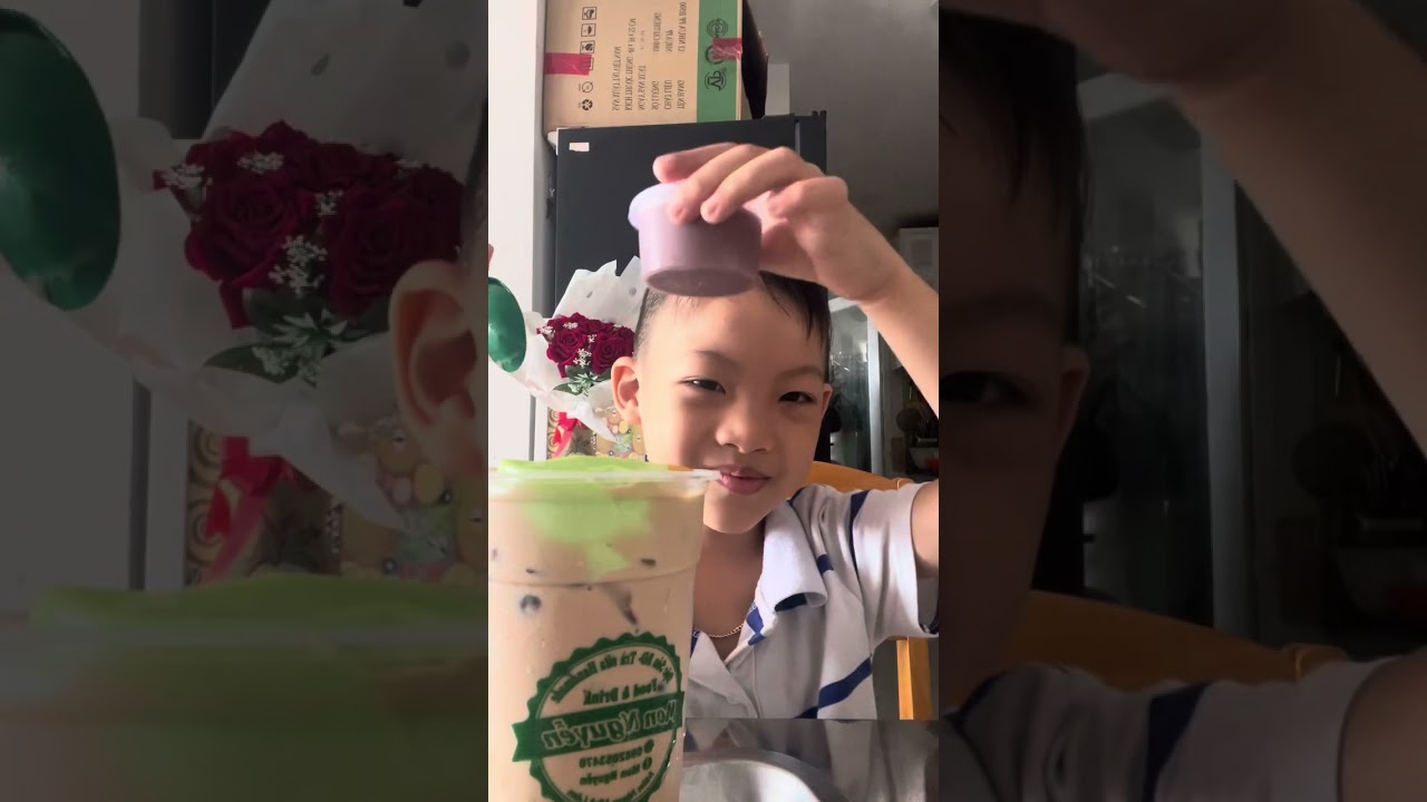 Good boy quảng cáo trà sữa Mon nguyễn @baby 