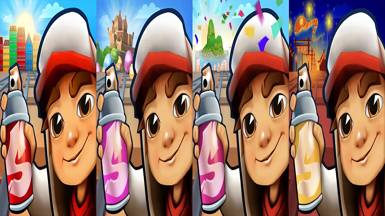 Subway Surfers : Copenhagen 2025 🆚 Easter Edinburgh 2025 🆚 RioCarnival 2025 🆚 Year Of The Snake 2025
