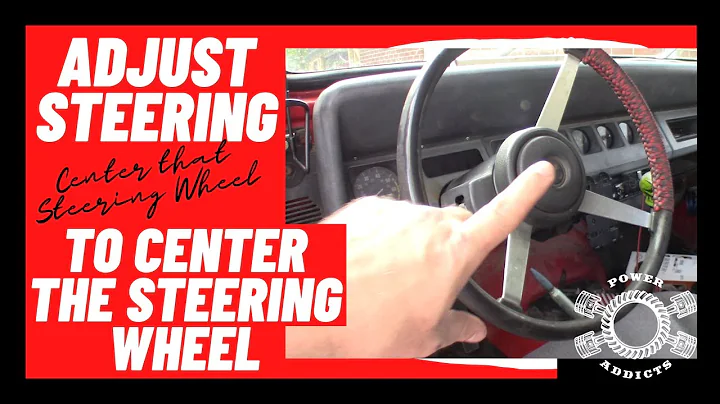 Centering the Steering Wheel by adjusting the Drag Link #poweraddictscrew #jeeplife #jeepwrangerYJ
