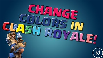 How To Color Your Name/Text on CLASH ROYALE!