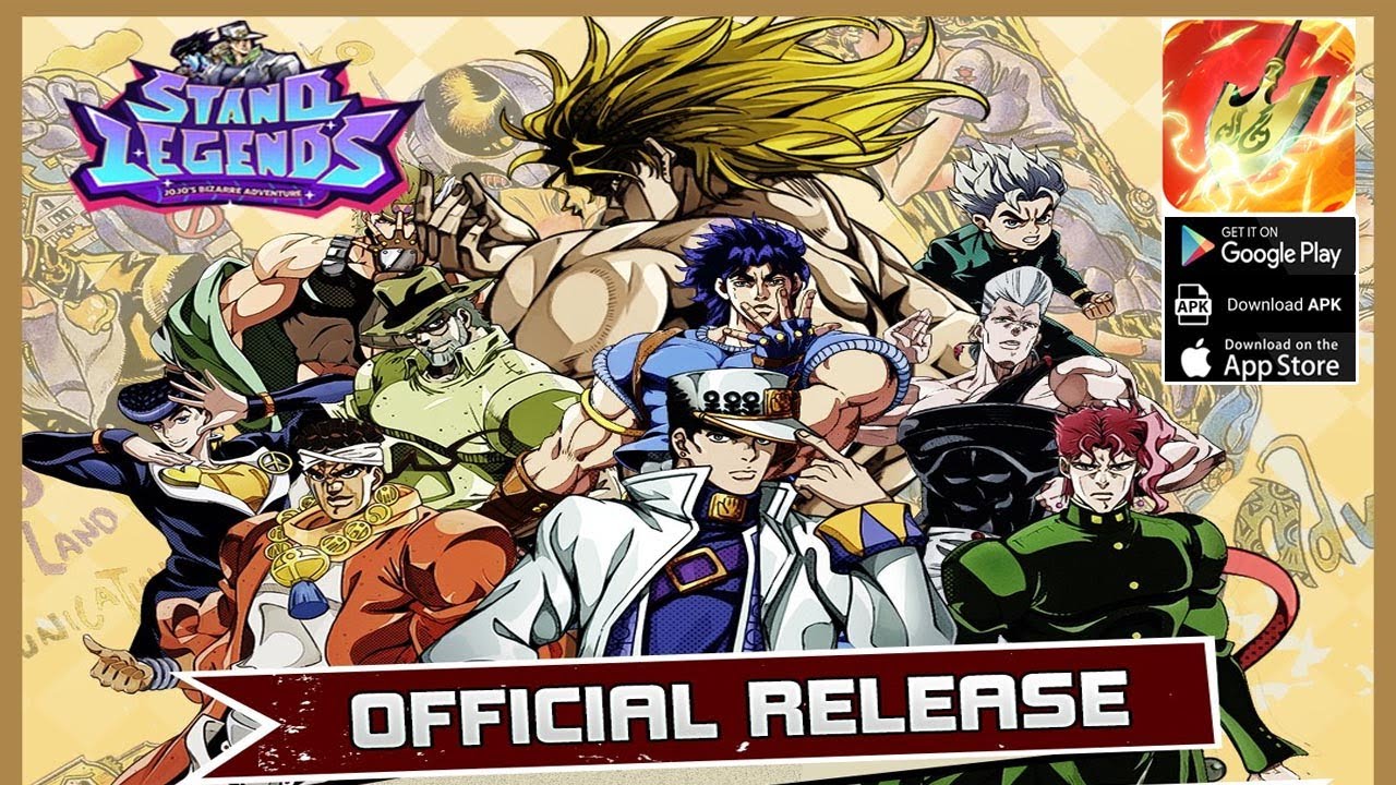 Code JoJo Bizarre Adventure APK for Android Download