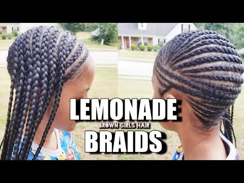 lemonade-braids-no-weave-|-brown-girls-hair