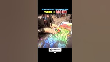 🤯New FTO Cube solve in 13.44 Sec World Record #shorts #viral #rubikscube