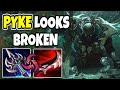 Challenger support makes PYKE look BROKEN | pyke support | 13.24b League Of Legends