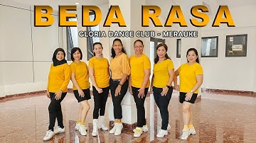 BEDA RASA // LINE DANCE // Choreo CAECILIA MARIA FATRUAN // GDC MERAUKE PAPUA SELATAN - INA