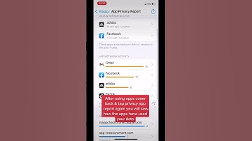 Switch on this new iOS15.2 feature|Privacy App Report#iOS15#iphone #iphonetipsandtricks