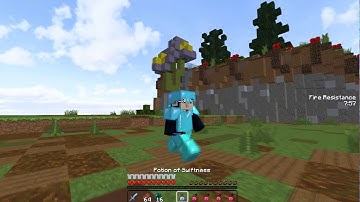 PvP land / 14 potted HACKER BOT.