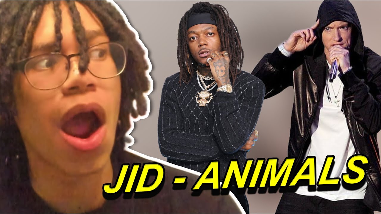 EMINEM DISSED JA RULE & KANYE?! | JID - Animals ft. Eminem (REACTION)