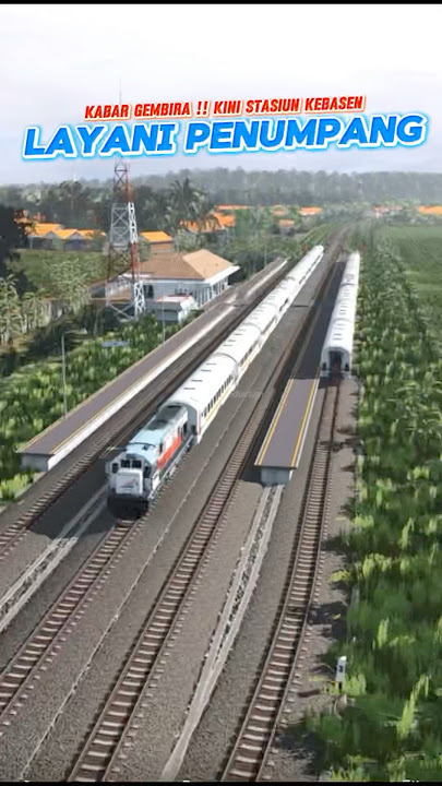 KABAR GEMBIRA‼️ KINI STASIUN KEBASEN LAYANI PENUMPANG, TAPI HANYA KERETA INI YANG BERHENTI