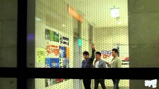 131005 댄싱9 이민우 퇴근길 인사