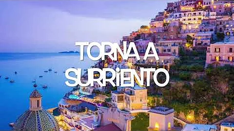 "Torna a Surriento" -  piano cover and lyrics, pia...