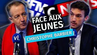 Le PLURALISME des MÉDIAS en DANGER ? CHRISTOPHE BARBIER est FACE AUX JEUNES