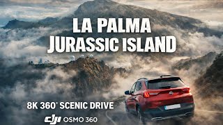 La Palma Jurassic Island 🌋 Driving Through the Clouds (8K 360° Scenic Drive)