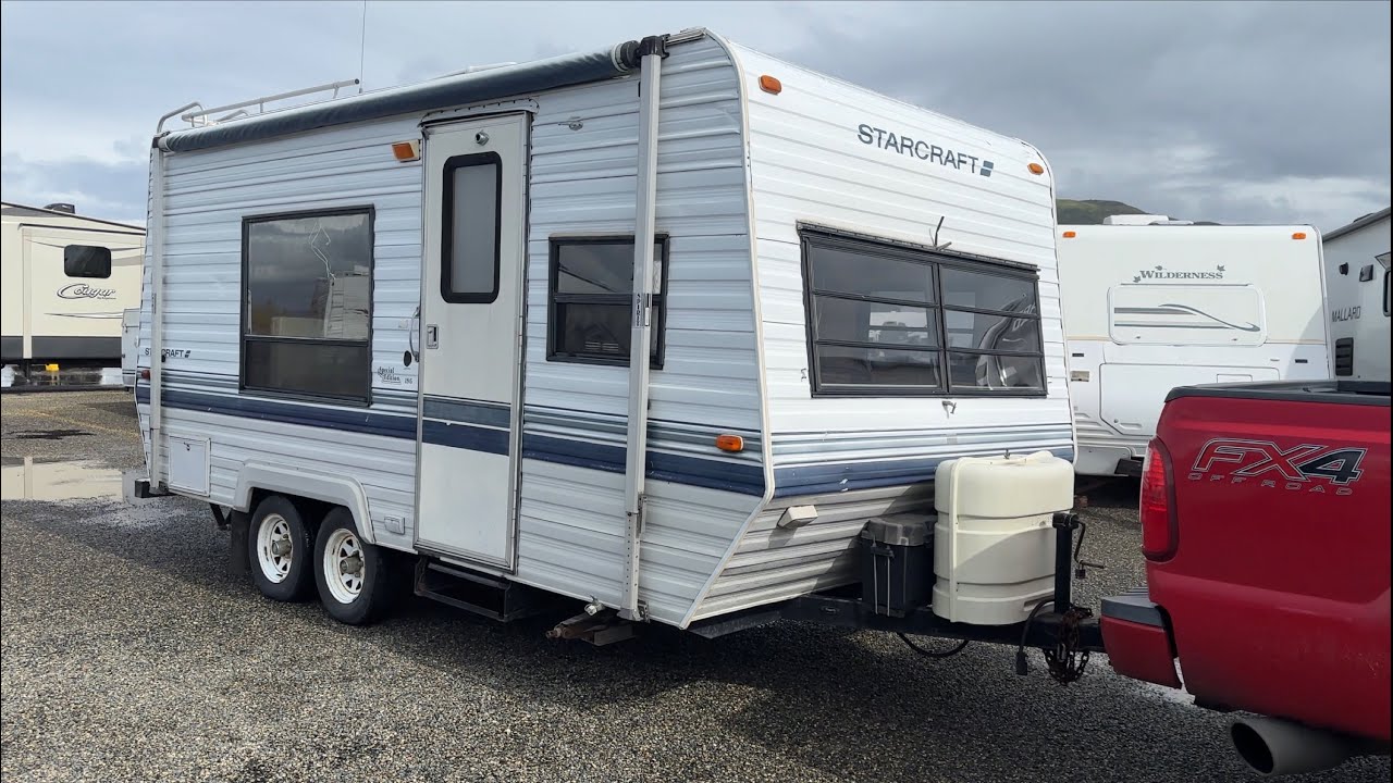 Renovating a 1990 Starcraft Camper (Part 1) Assessing the Damage - YouTube