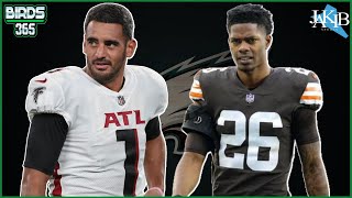 Birds 365 Talks Eagles Signing QB Marcus Mariota & CB Greedy Williams | Darius Slay Resigns