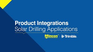 Trimble and Mincon Offer Trimble Ready Drilling and Piling Solution for Solar Industry by Trimble Civil Construction 114 views 7 months ago 15 minutes