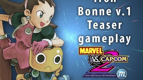 Marvel vs Capcom 2 M.U.G.E.N. Project - Tron Bonne v1 Teaser Gameplay
