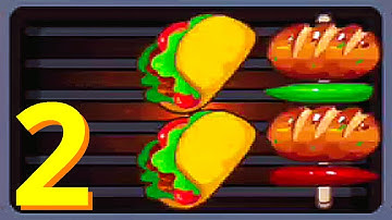 🌮 Food Skewer - Sort & Grill 🍡 GAMEPLAY Part 2 Levels 10-14 (Android, iOS)
