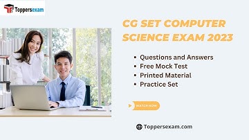 CG SET COMPUTER SCIENCE Important Questions 2023, Qualification, Update Syllabus, Salary