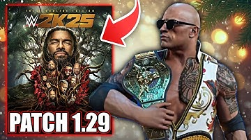 WWE 2k25 NEW UPDATE (PATCH 1.29) IS NOT WHAT I THOUGHT!