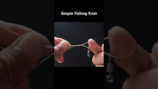 Simple Fishing Knot #fishing #fishingknot #fishinglife