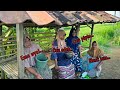 Manfaatkan waktu Libur Camp fishing Kuras sungai kecil bareng Emak gila