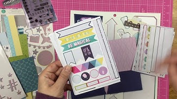 Layout Share: How to Kill a Kit...with Style // Shimelle Sparkle City // May 2019