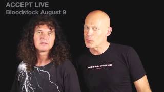 Accept Playing Bloodstock Open Air Festival August 9Th