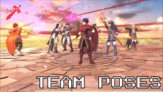 Super Smash Bros. Ultimate - Team Victory Poses