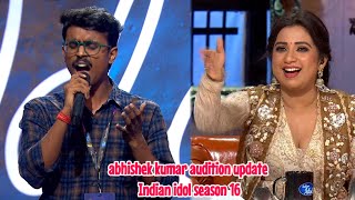 Omg Indian Idol 16 Audition Review Abhishek Kumar Wins Platinum Mic Singers Like Him Are Rare