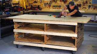 Budget Workshop TABLE from PALLETS !? by Doctor D.S. 79,469 views 7 months ago 10 minutes, 3 seconds
