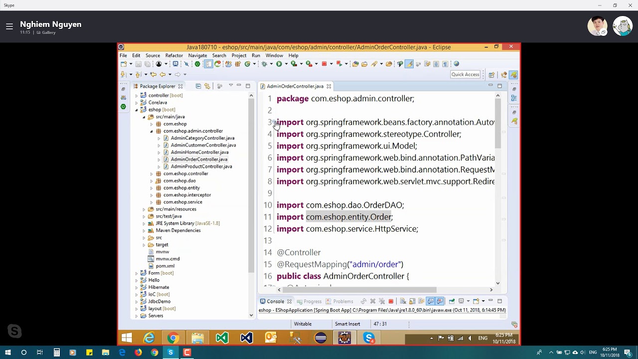 Spring Boot Java admin Final YouTube