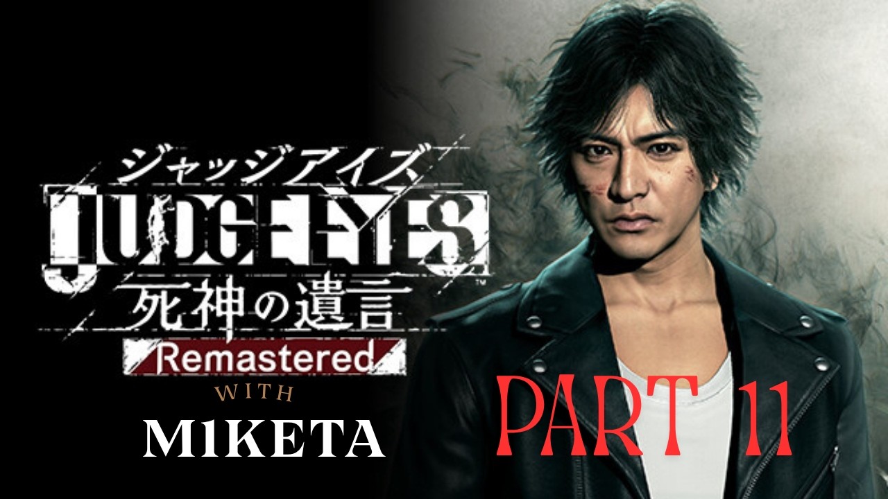 JUDGE EYES:死神の遺言】part11 創薬センターの抱える裏事情に激震！未