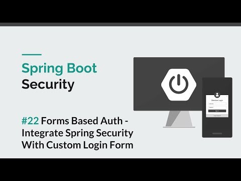 [Spring Boot Security] #22 Integrate Spring Security With Custom Login Form/Page