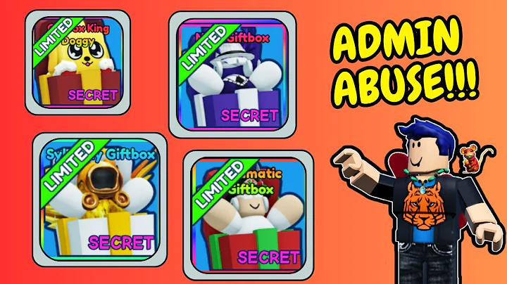 🔴 LIVE - BGSI ADMIN ABUSE! - GIFTBOX EGGS!🔴