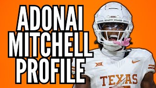Adonai Mitchell: The Best & Worst WR Prospect in the 2024 Class