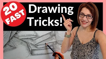 20 FAST Tricks to Transform your Drawing Skills!
