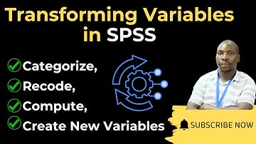 Transforming variables in SPSS: how to categorize, compute and recode variables in SPSS