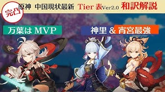 Tier表 Youtube