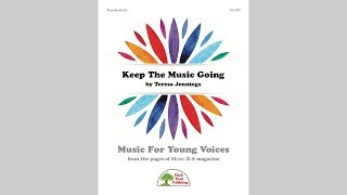 Keep The Music Going - MusicK8.com Page Turner