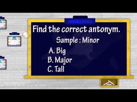 მეორე ტური- მე-8 კლასის ინგლისური ენის ტესტი